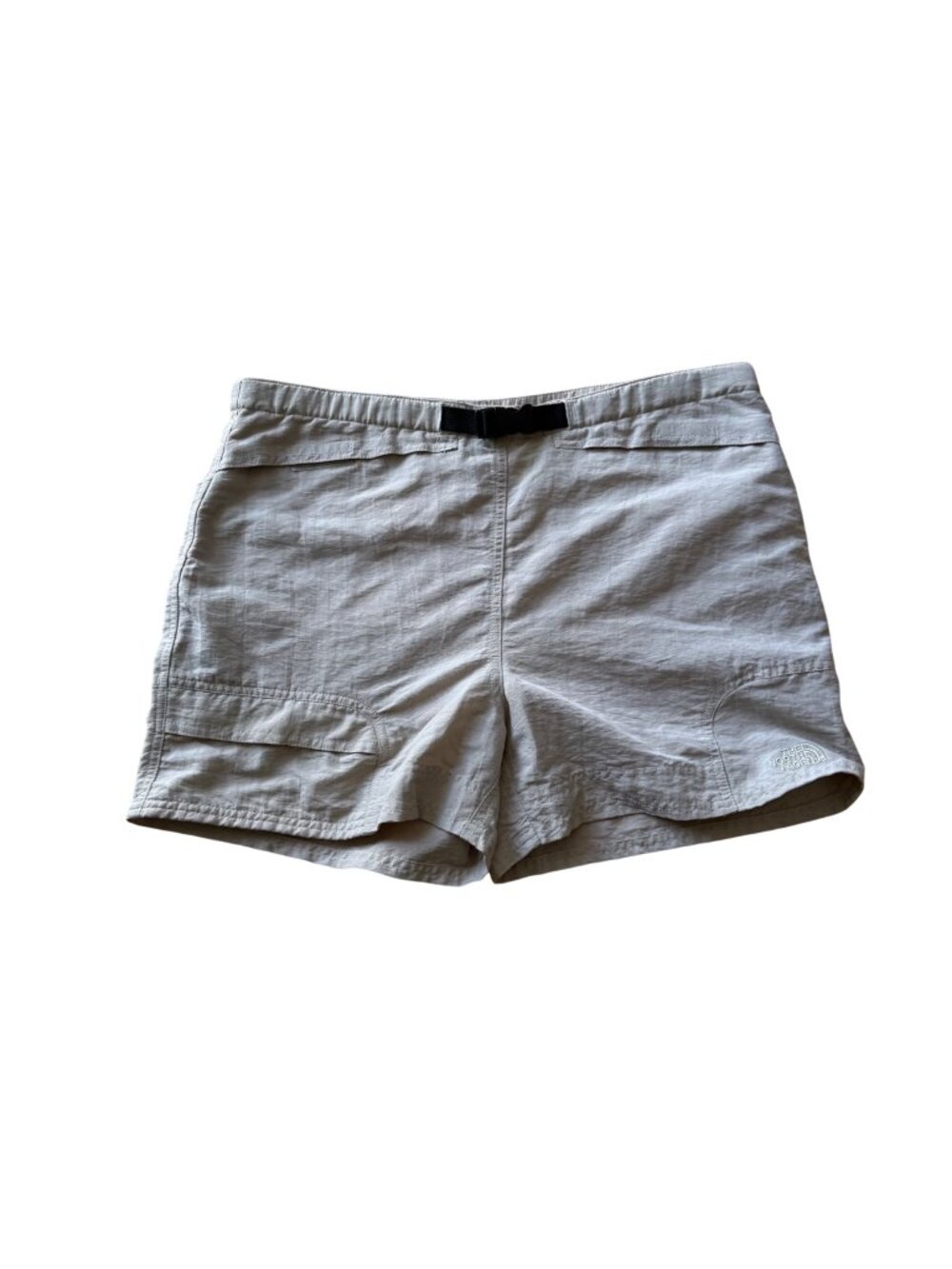 The North Face Womens Lightweight Nylon Hiking Shorts Beige Size M